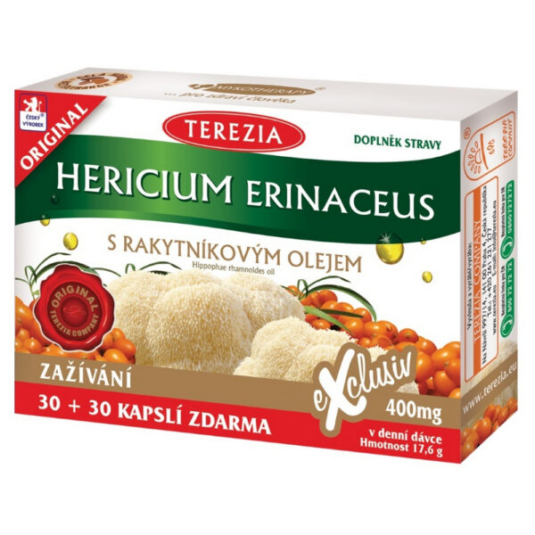 Terezia Hericium erinaceus, 60