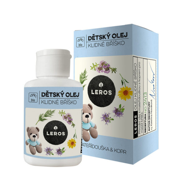Leros Children's Oil "Calm Tummy", 60 ml